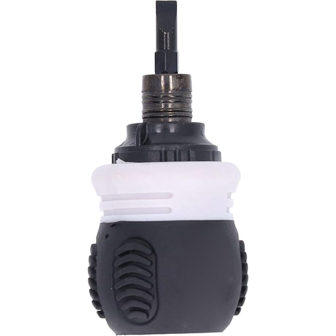 Ratel Schroevendraaier Mini Magnetisch Kruiskop Sleuf 2 in 1 Chroom Vanadium Staal Hardware Grijs white
