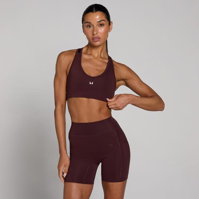MP Dames Training Racerback Sport-bh - Fudge - M