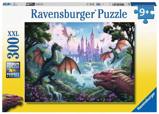 Ravensburger puzzel Magische draak - Legpuzzel - 300 XXL stukjes