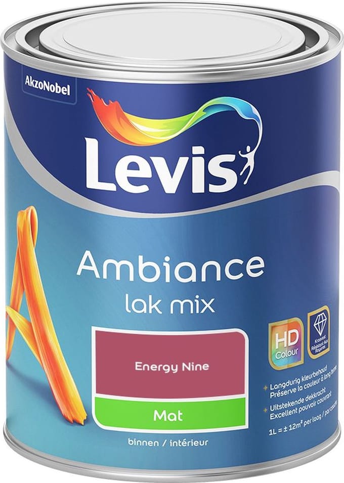 Levis - Ambiance Lak Mat Mix - Energy Nine - Mengverf - 1 L