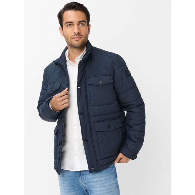 Brax Heren Jas  Style GEORGE navy, donkerblauw, maat 4XL