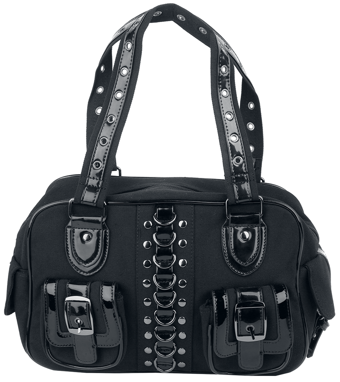 Banned - Gothic Handtas - Rhapsody Bag - voor Vrouwen - zwart