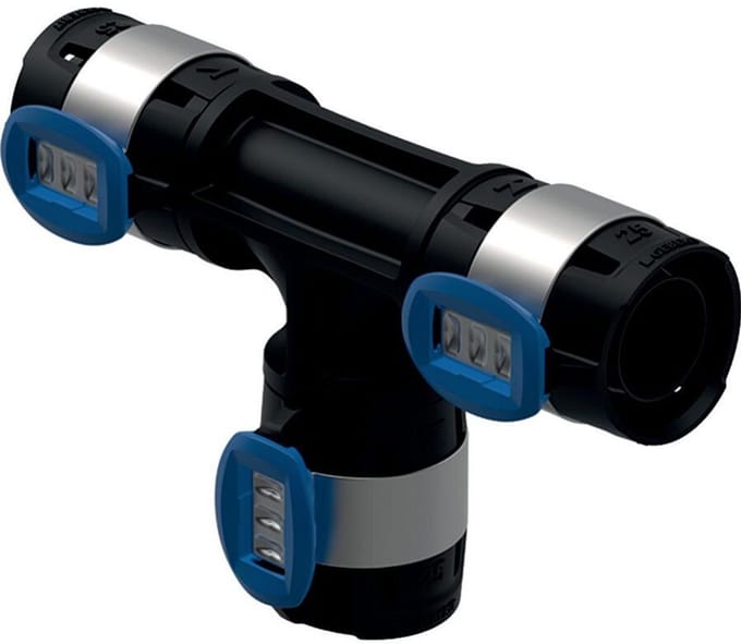 Geberit Flowfit T-Koppeling Gelijkvormig - 16x16x16mm
