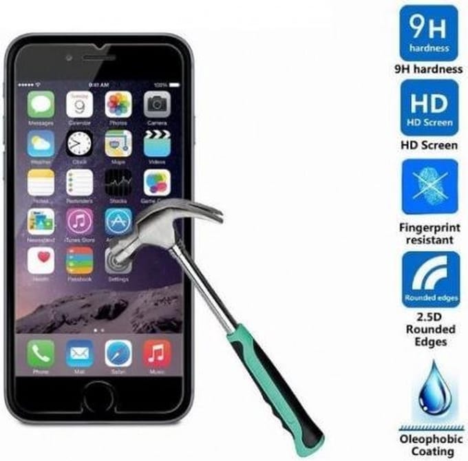 Tempered Glas Protector voor iphone 7 8 plus