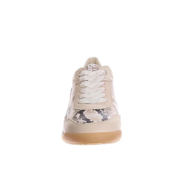 DL Sport leren dames sneakers met slangenprint