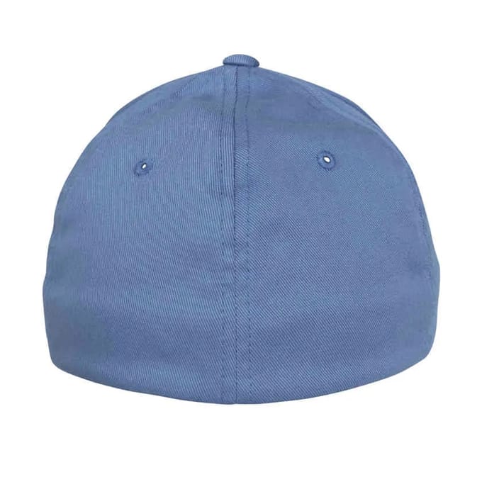 Flexfit Wollige gekamde muts (Leisteenblauw)