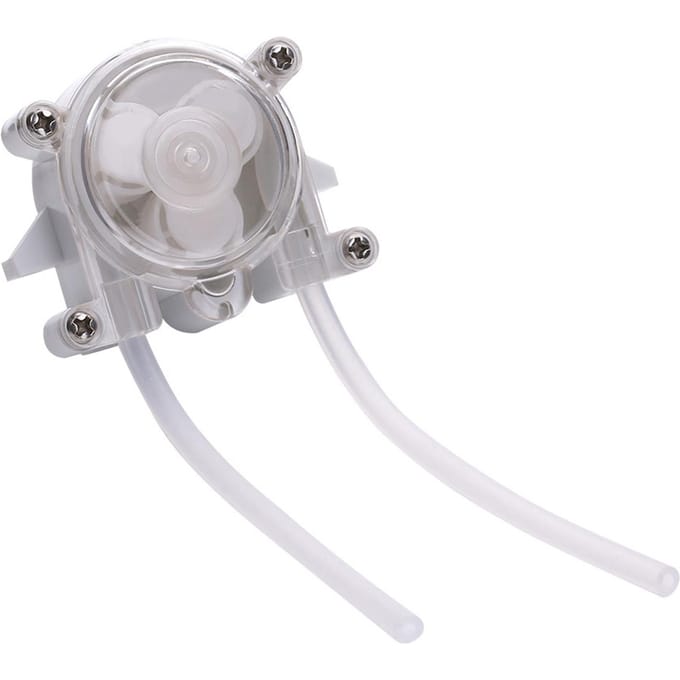 6v DC Doe-het-zelf Doseerpomp Peristaltische Doseerkop voor Aquarium Chemisch Lab Analytisch Water gray