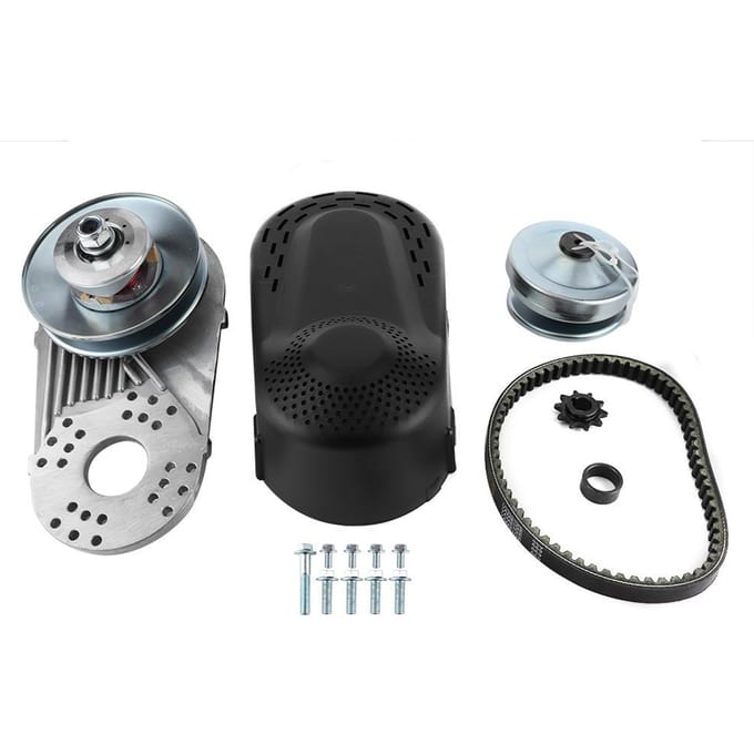 Convertisseur de couple pour kart Go-Kart 1 pouce Embrayage 12 dents 10 dents Chaîne 40 41 Robuste Série 30 black