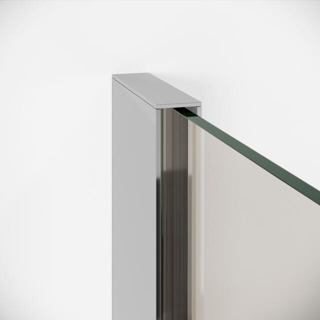 Badplaats Douchewand Florida 70 x 200 cm – Chroom – Inloopdouche 8 mm Veiligheidsglas