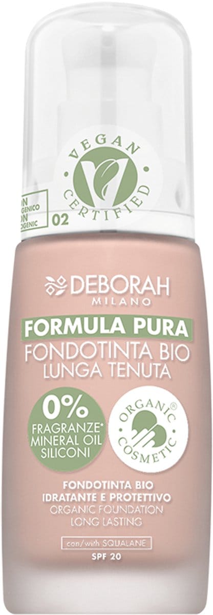 Deborah Milano Formula Pura 02 Foundation (30 ml)