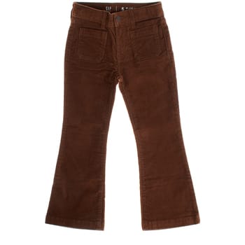 Corduroy flare jeans 434282 meisje