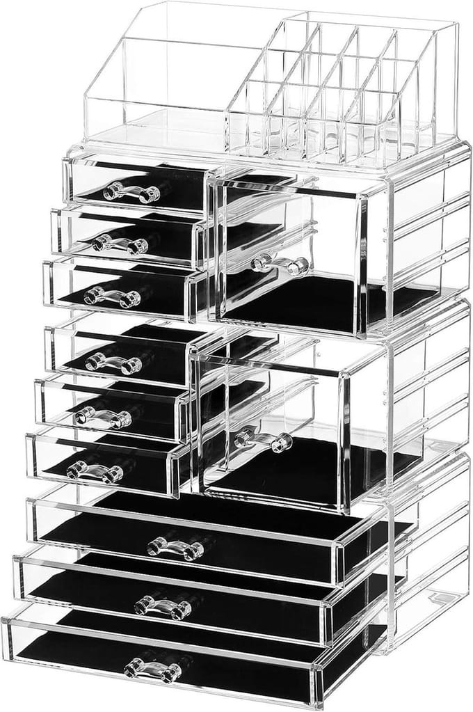 cosmetics organizer for storage / Makeup Organizer - Cosmetic Organizer - Lipstick Holder Organizer