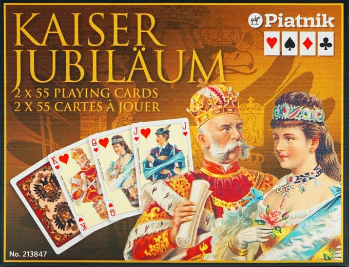 Cartes à Jouer Piatnik Lux Kaiser