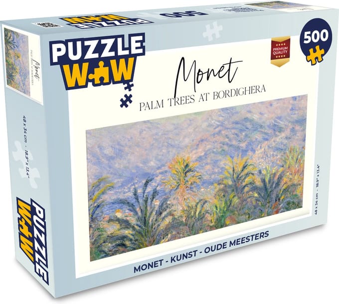 Puzzel Monet - Kunst - Oude meesters - Legpuzzel - Puzzel 500 stukjes