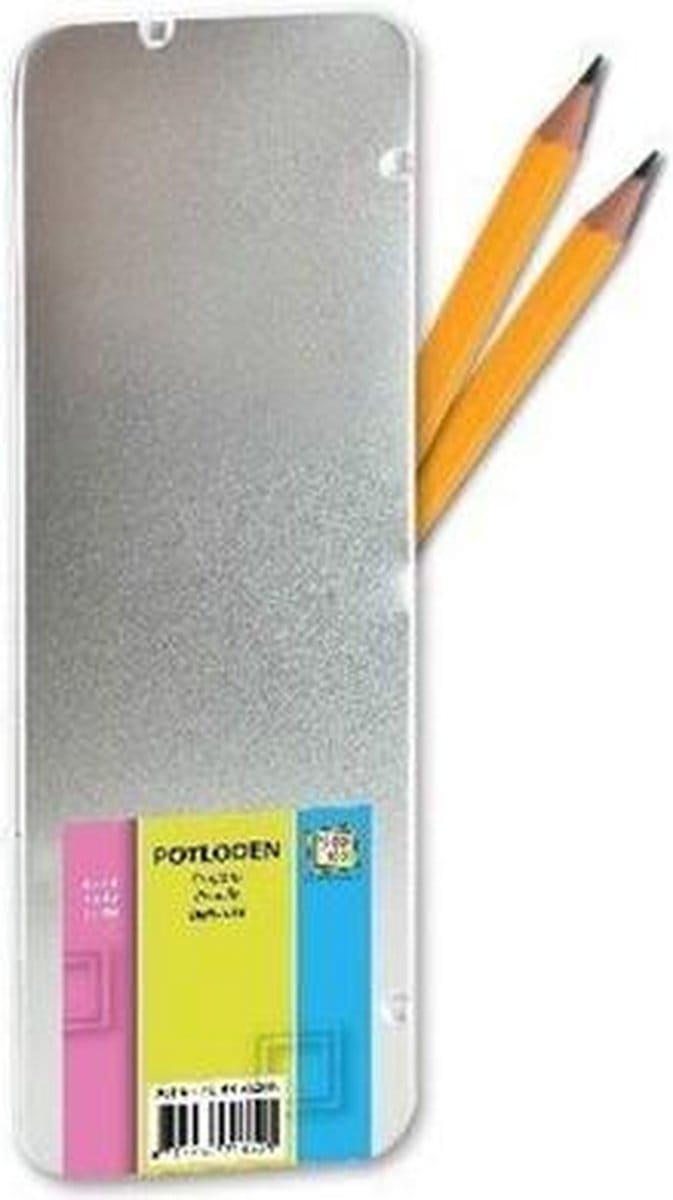 SOHO Potloden - Verschillende hardheden - HB-2B-2H - Hout - Geel - 6 Stuks