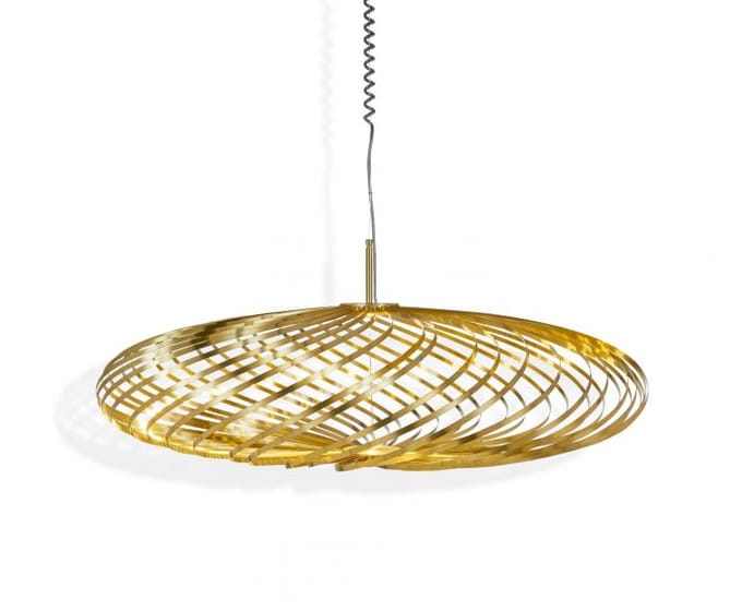 Tom Dixon Spring Hanglamp - messing - medium