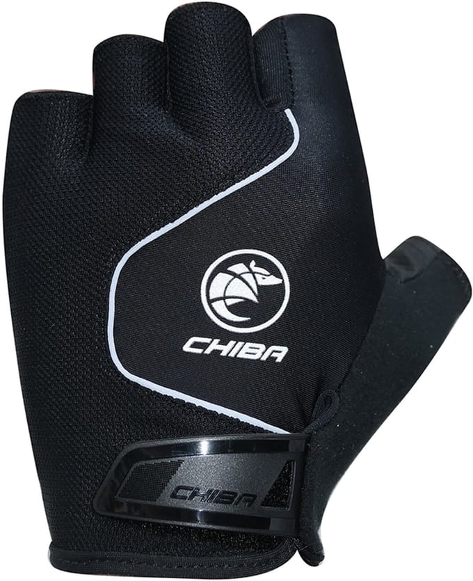 Chiba - fietshandschoen - Cool Air - Zwart - maat M