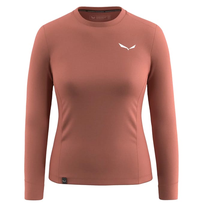 Dames-T-shirt met lange mouwen Salewa Puez Dry