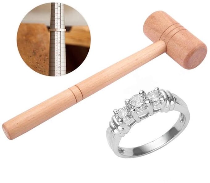 Allecto - Houten Sieraden Hamer - Diy Juwelier Tool - Ergonomisch