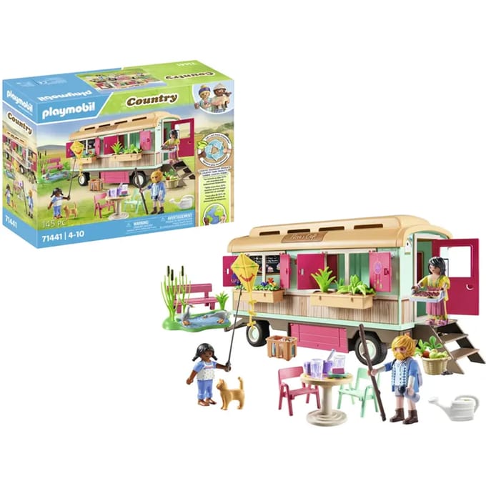 PLAYMOBIL Country Gezellig woonwagencafé - 71441
