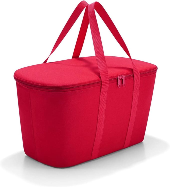 Isolerende Koeltas als Koffer - Rood - Ideaal voor Strand en Picknick