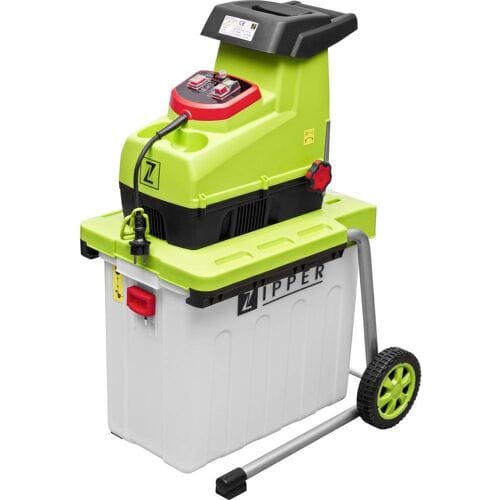 Zipper Super stille Hakselaar - 2800W - 60L opvangbak - Ø44 mm