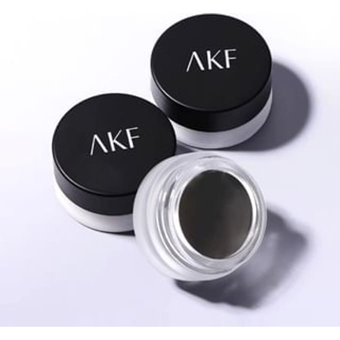 AKF - Smooth Eyeliner Cream - 2 Colors #01 Black - 5g