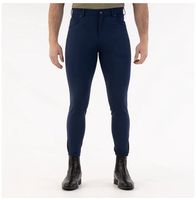 BR rijbroek Kian Heren Knie Grip M Navy