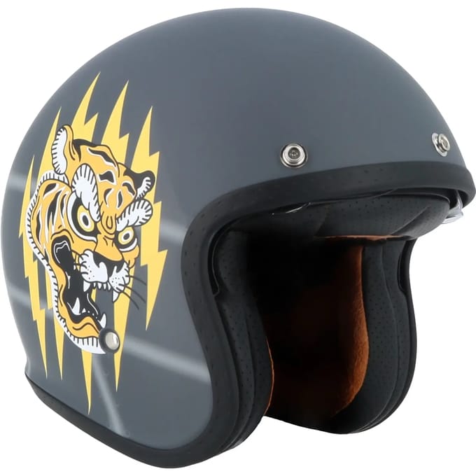 Jet motorhelm Helstons Tiger Helmet En-2206