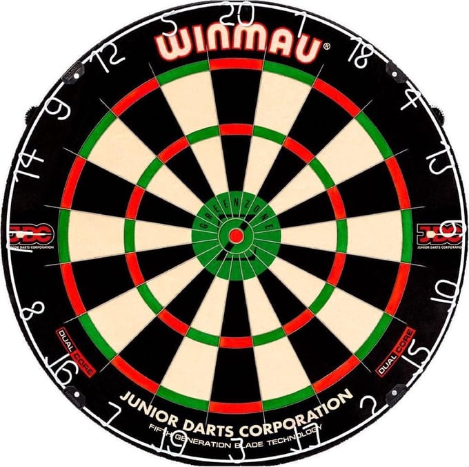 WINMAU - Green Zone Dual Core Dartbord