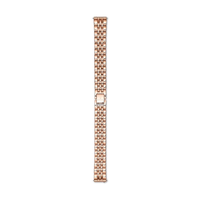 Renard Élégance Strap 14mm Roségoudkleurig - Roségoudkleurig