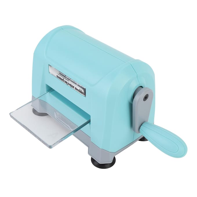Stans- en Preegmachine A6 Kleine Handmatige Scrapbooking Stansmachine voor Wenskaarten white