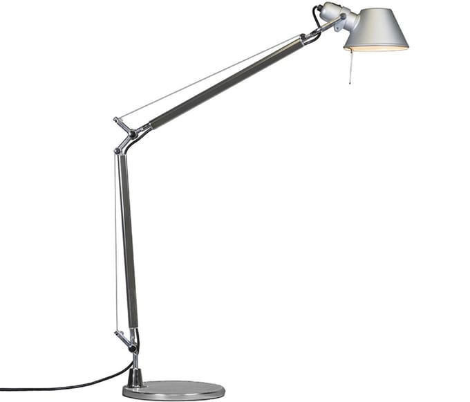 Artemide tolomeo - Bureaulamp - 1 lichts - L 600 mm - Aluminium