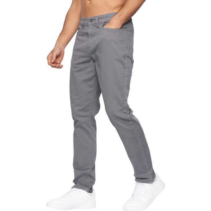 Duck and Cover Heren Franztown Slim (Donkergrijs)