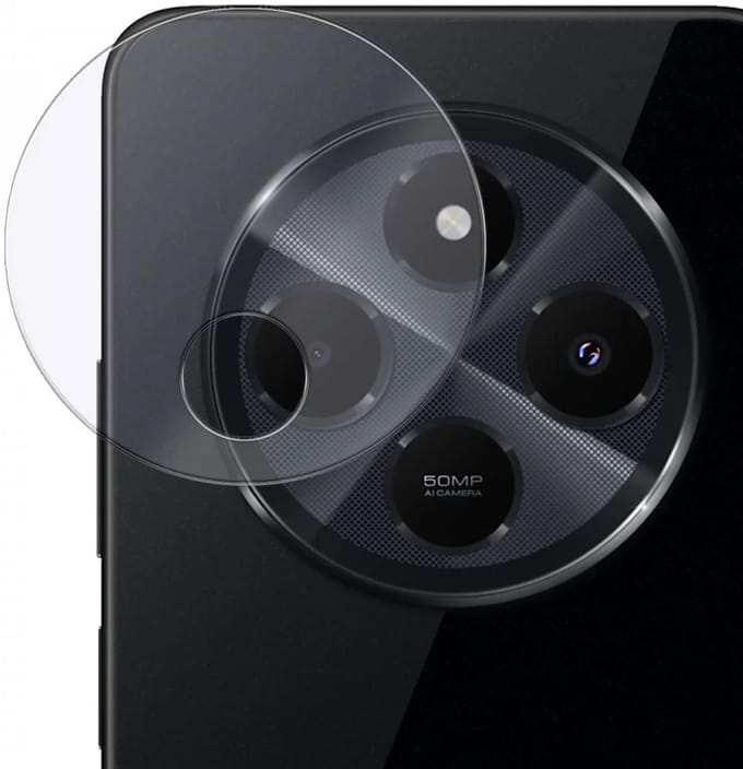 Rosso Camera Protector Geschikt voor Xiaomi Redmi 14C | Camera Lens Bescherming | Case Friendly | Ultra Dun Glas | Transparant