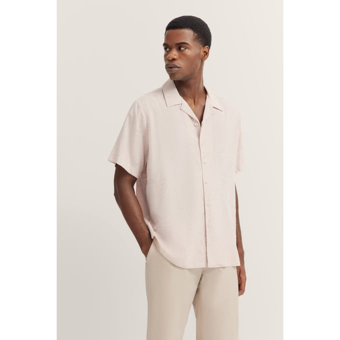 Bugatti Herren Shirt met reverskraag