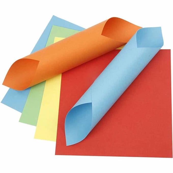 Origamipapier, afm 15x15 cm, 80 gr, 5x10 vel/ 1 doos