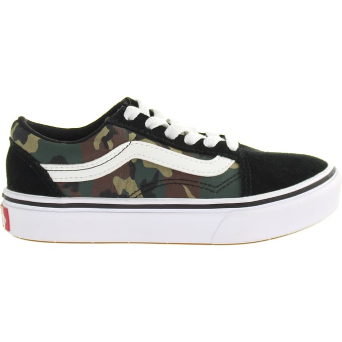Vans ComfyCush Old Skool Zwart Kinder Plimsolls
