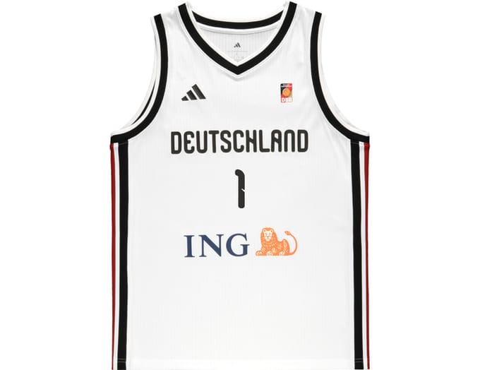 Adidas Dbb Duitsland Peterson 1 Shirt Home 2026 Kids Wit