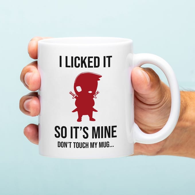 Ditverzinjeniet.nl Mok I Licked It So It's Mine