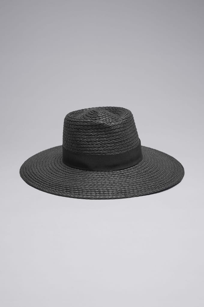 & Other Stories Oppli Straw Hat Black Größe: XS/S | Hüte Outlet | Damen | Schwarz