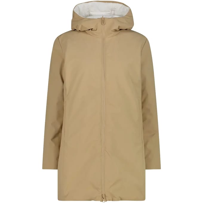 Dames reversibele hoodie parka met rits CMP