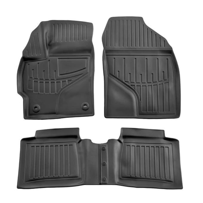 Tapis De Sol En Caoutchouc Premium - SCOUTT - Toyota Prius 2009-2015 - 3D Design - Résistant - Flexible