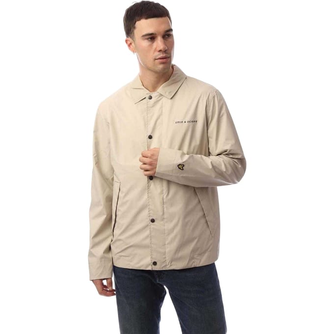 Lyle & Scott Heren Coach Jacket (Beige)