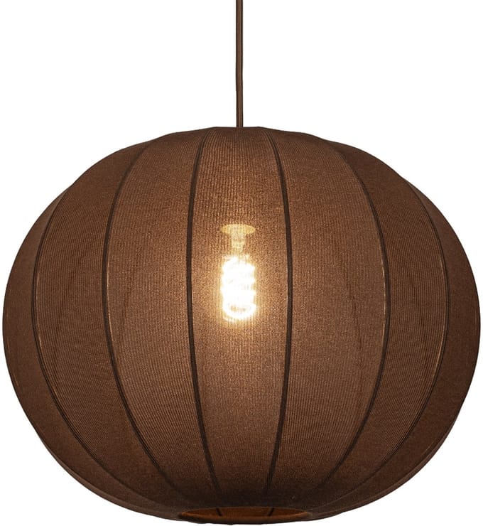 Lumidora Hanglamp 75675 - TACK - E27 - Bruin - Metaal - ⌀ 38 cm
