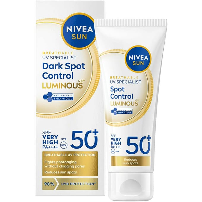 Nivea Luminous630 Spot Control Sun UV SPF50+ - 40 ml
