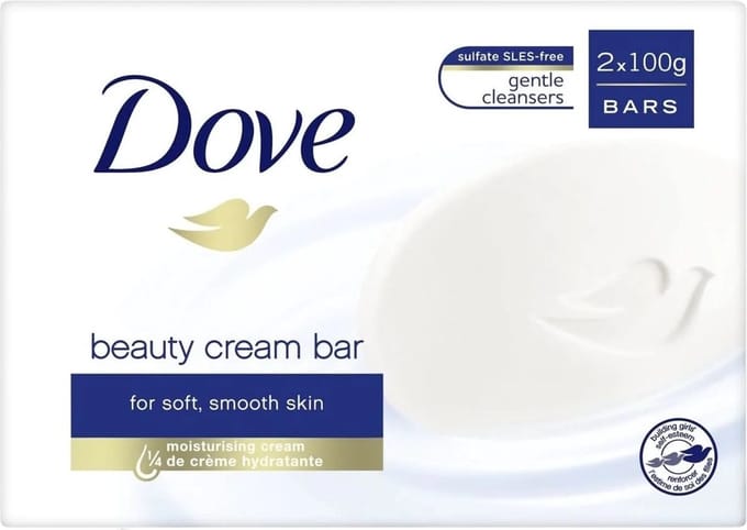 Dove Beauty Cream Bar Original - 2 x 100 gram