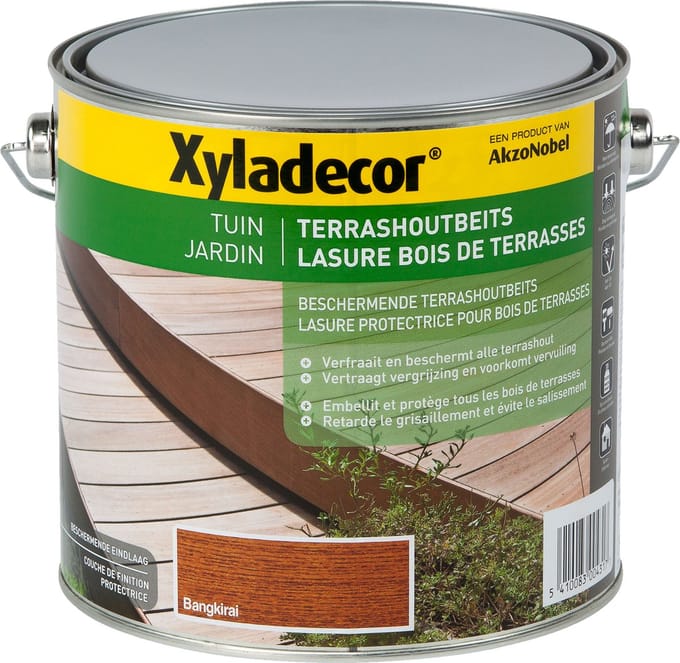 Xyladecor - Terrashoutbeits - Bangkirai - 2,5 L