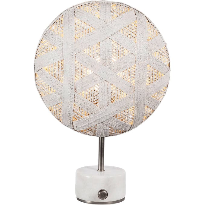 Forestier Chanpen S Hexagonal tafel zilver/wit