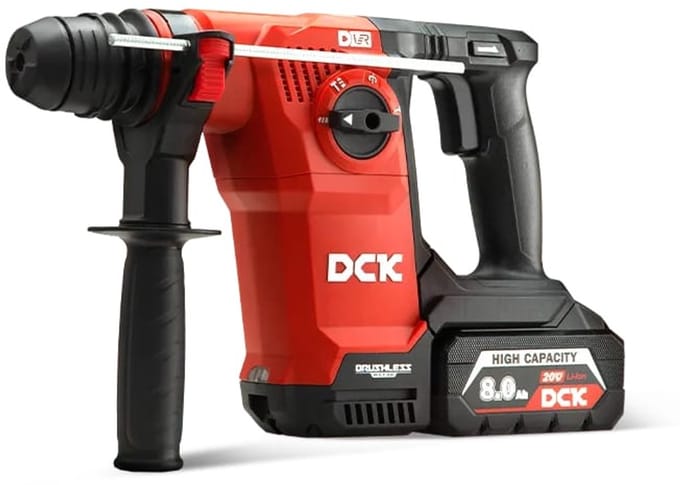 DCK KRH20V-26(R2K)2 Boorhamer Accu - 20V 8,0Ah